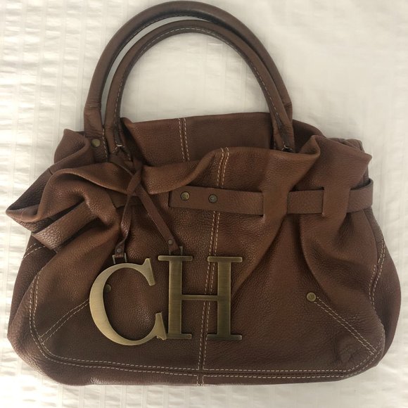 Carolina Herrera - Handbag - Leather - Picture 1 of 4